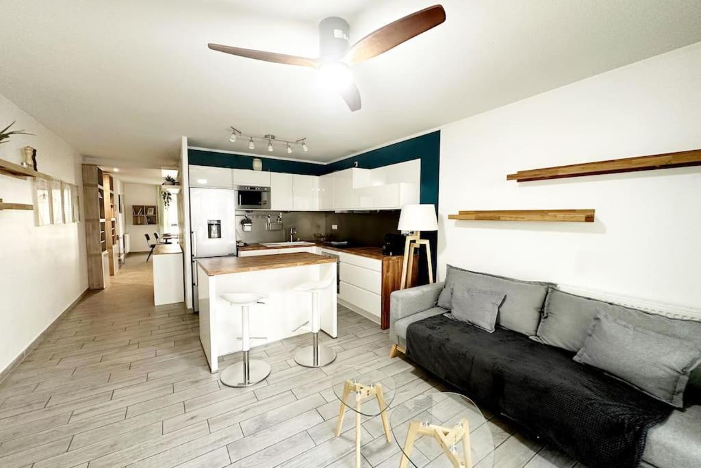 Bel Appart Design 2Ch, Mairie, Pkg, Wifi, Terrasse, Port Marianne Montpellier Dış mekan fotoğraf